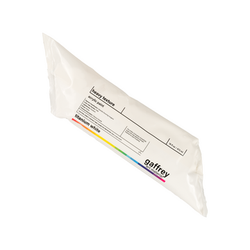 Titanium White Heavy Texture - Gaffrey Art Material