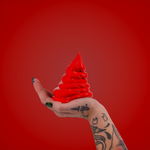 Pyrrole Red Heavy Texture - Gaffrey Art Material