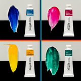 Vivid Acrylic Colors - Texture Companion 4 Pack