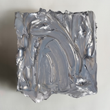 Silver Metallic Heavy Texture