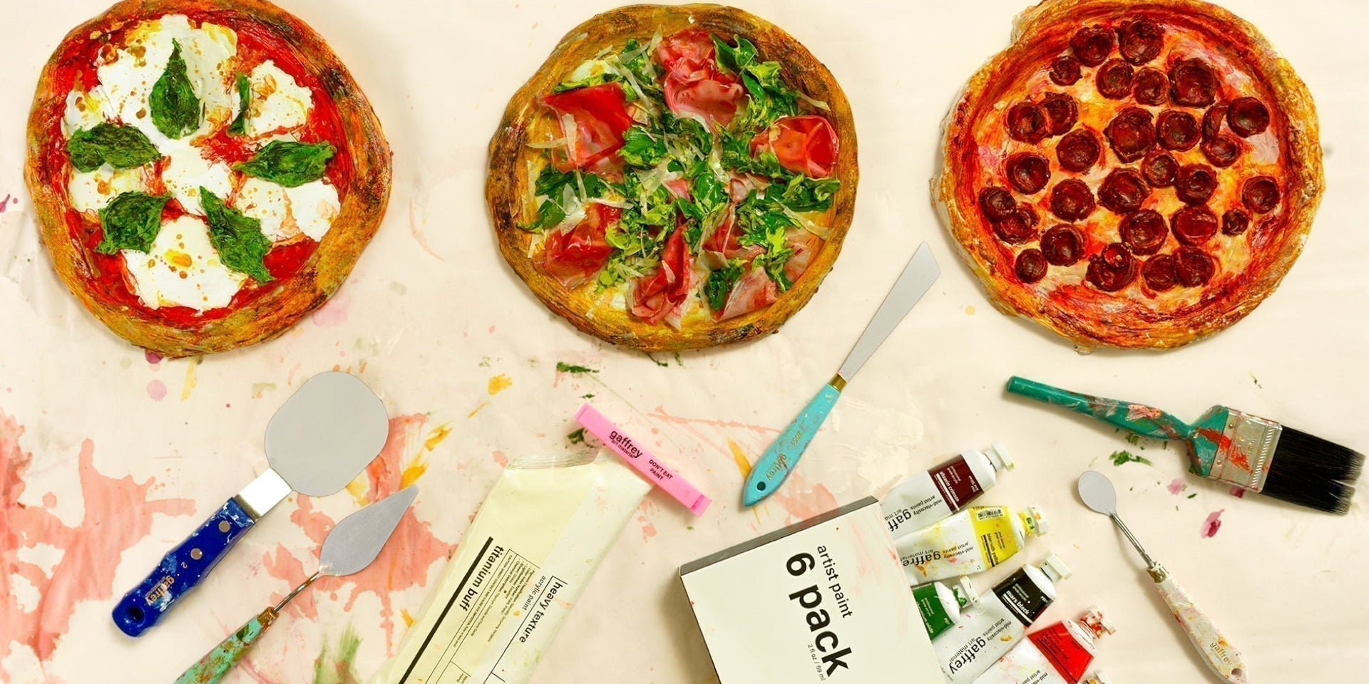 How to Paint a Realistic Pizza with Acrylics