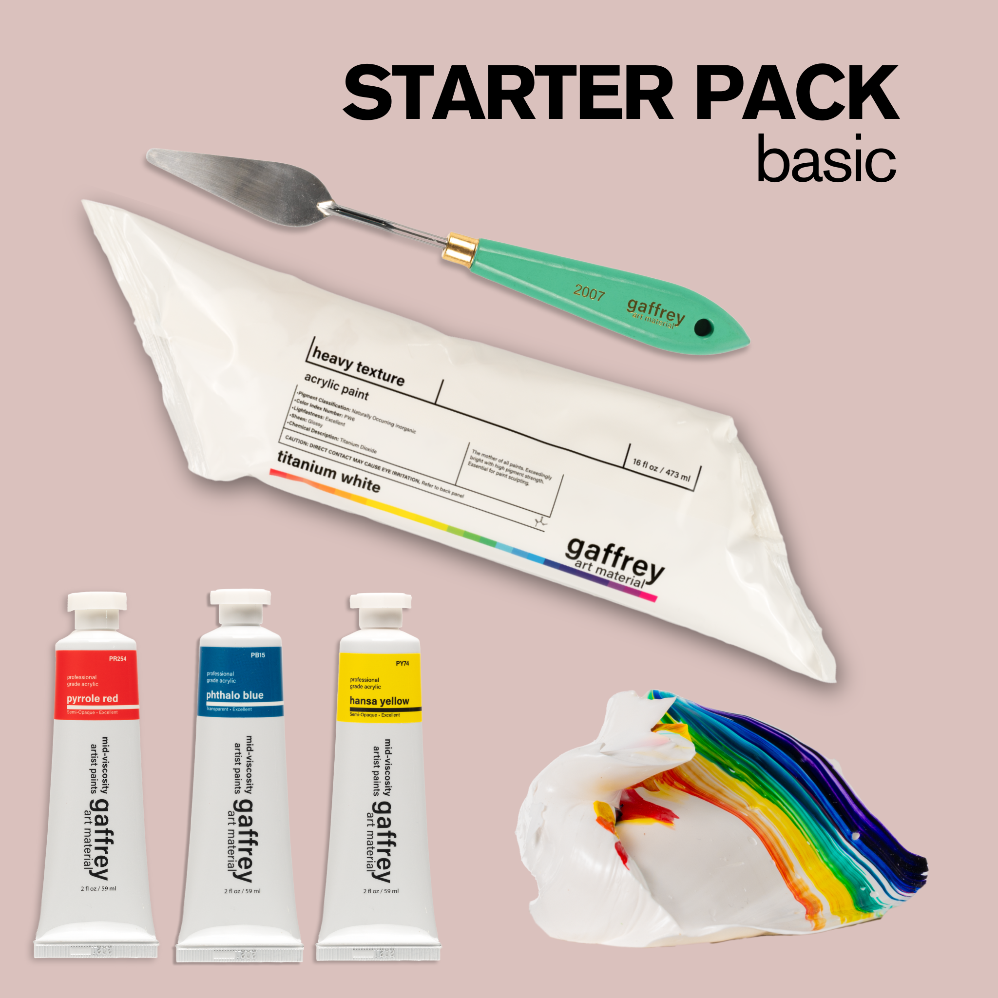 Texture Acrylics Starter Packs