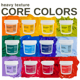 Core Heavy Texture Colors Set-12 Pack