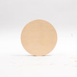 1.5" Deep Wood Painting Panels Round 8x8