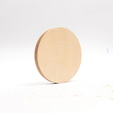 1.5" Deep Wood Painting Panels Round 8x8