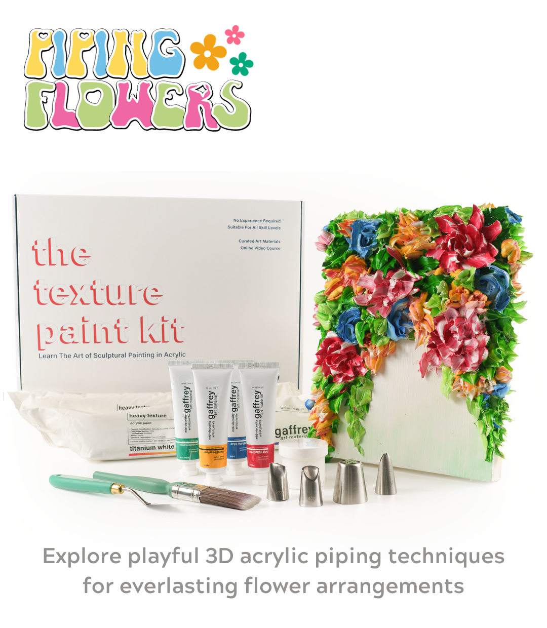 The Texture Paint Kit Gaffrey Art Material