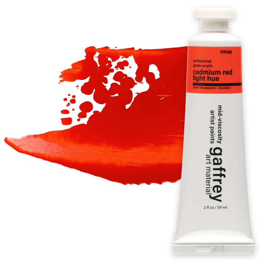 Formuler chef deadline Cadmium Red Light Hue Artist Acrylic Paint | Gaffrey Art Material