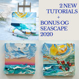 Seascape 2.0 Texture Acrylic Paint Kit