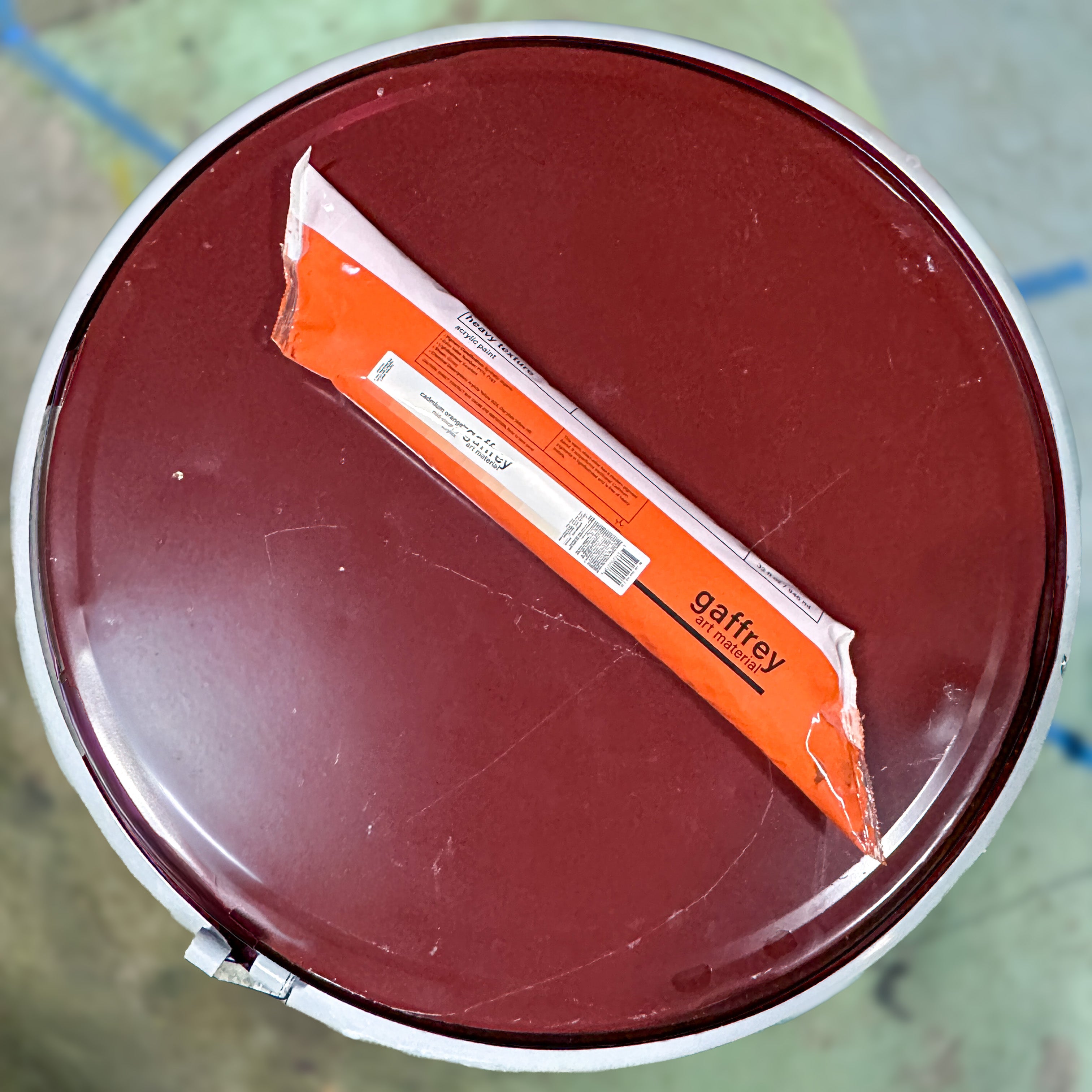 Cadmium Free Orange Heavy Texture | LIMITED RUN