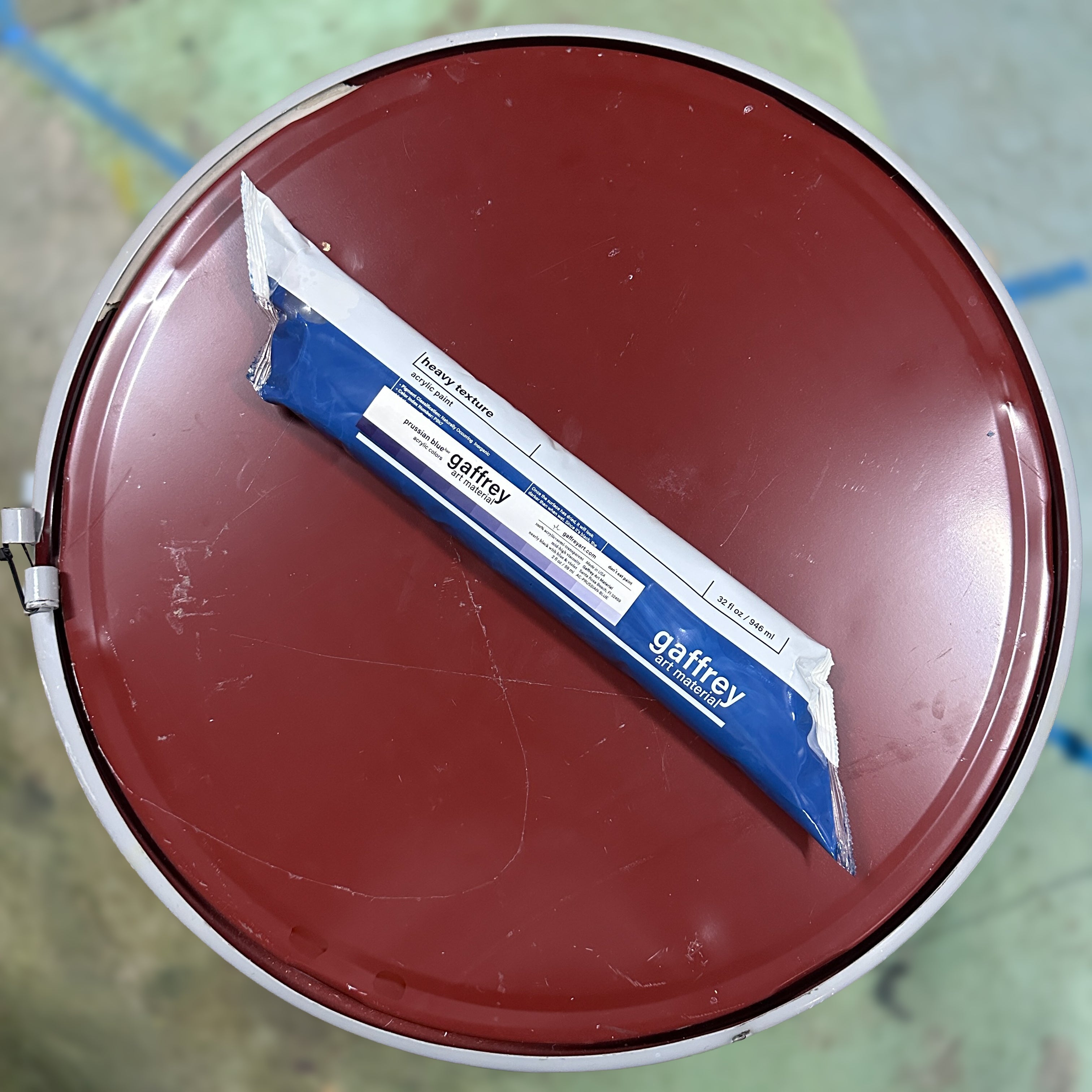 Prussian Blue Heavy Texture | LIMITED RUN