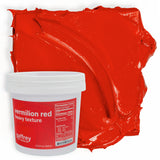 Vermilion Red Heavy Body Texture Acrylic Paint
