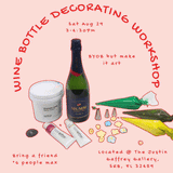 Wine Bottle Flower Decorating Workshop