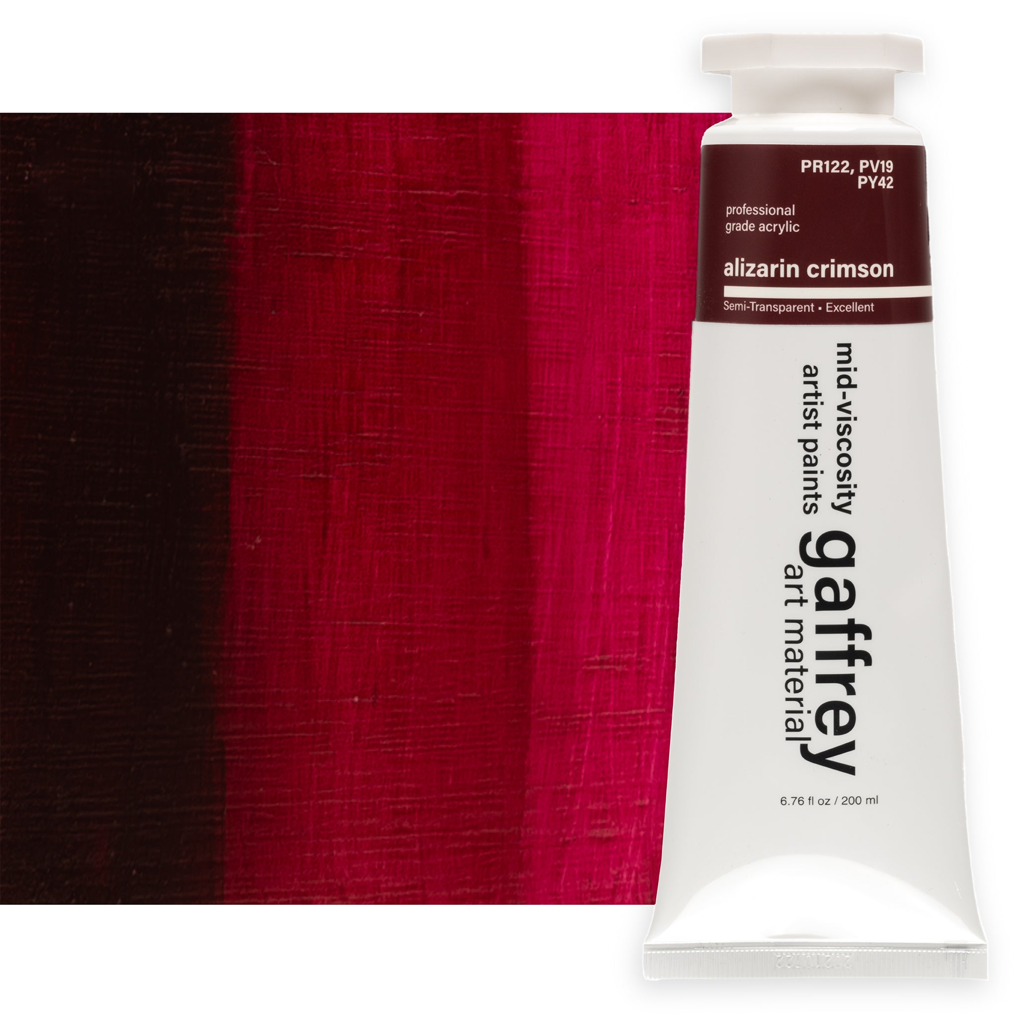 Quinacridone Red Artist Acrylic Paint – Gaffrey Art Material