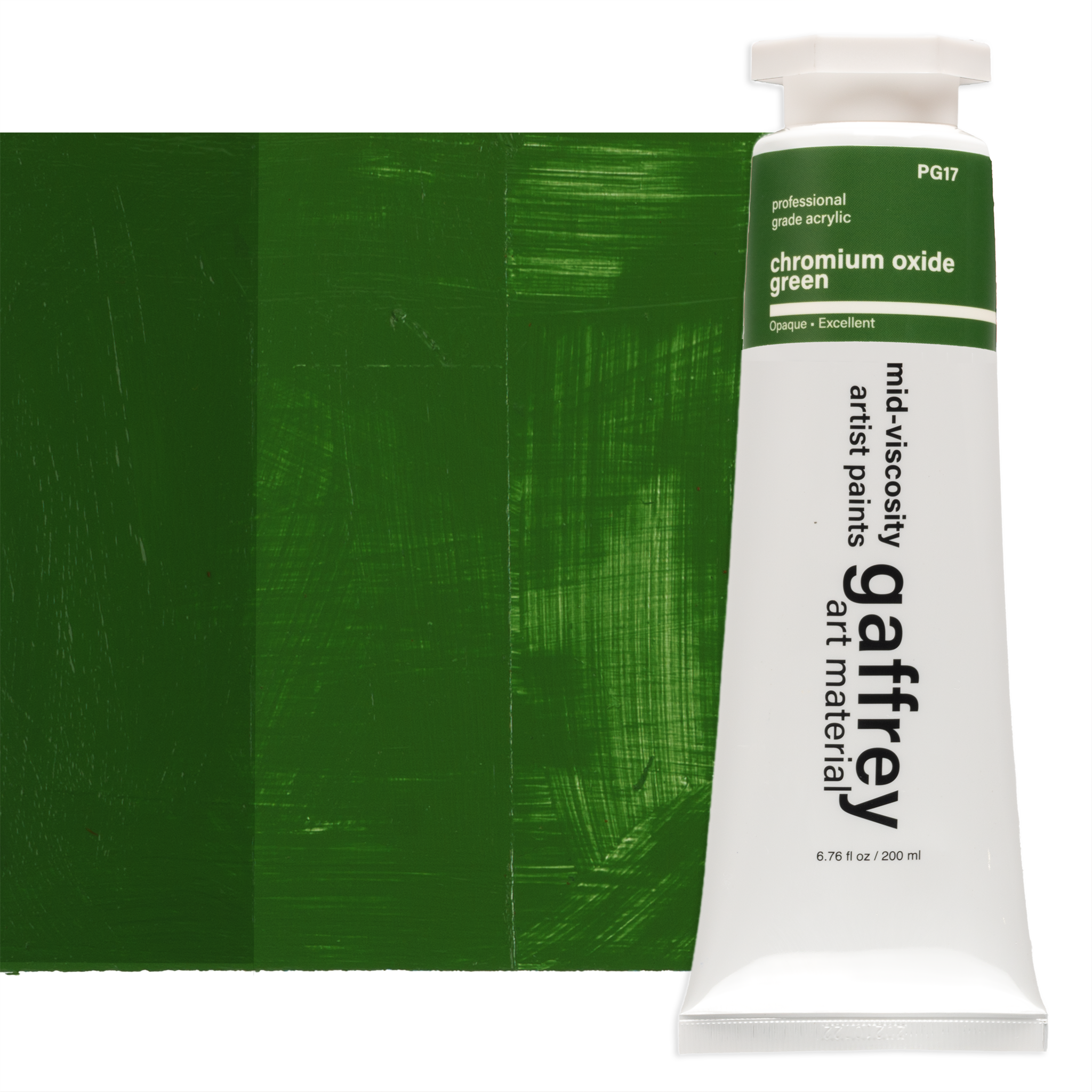 Chromium Green Oxide Artist Acrylic Paint