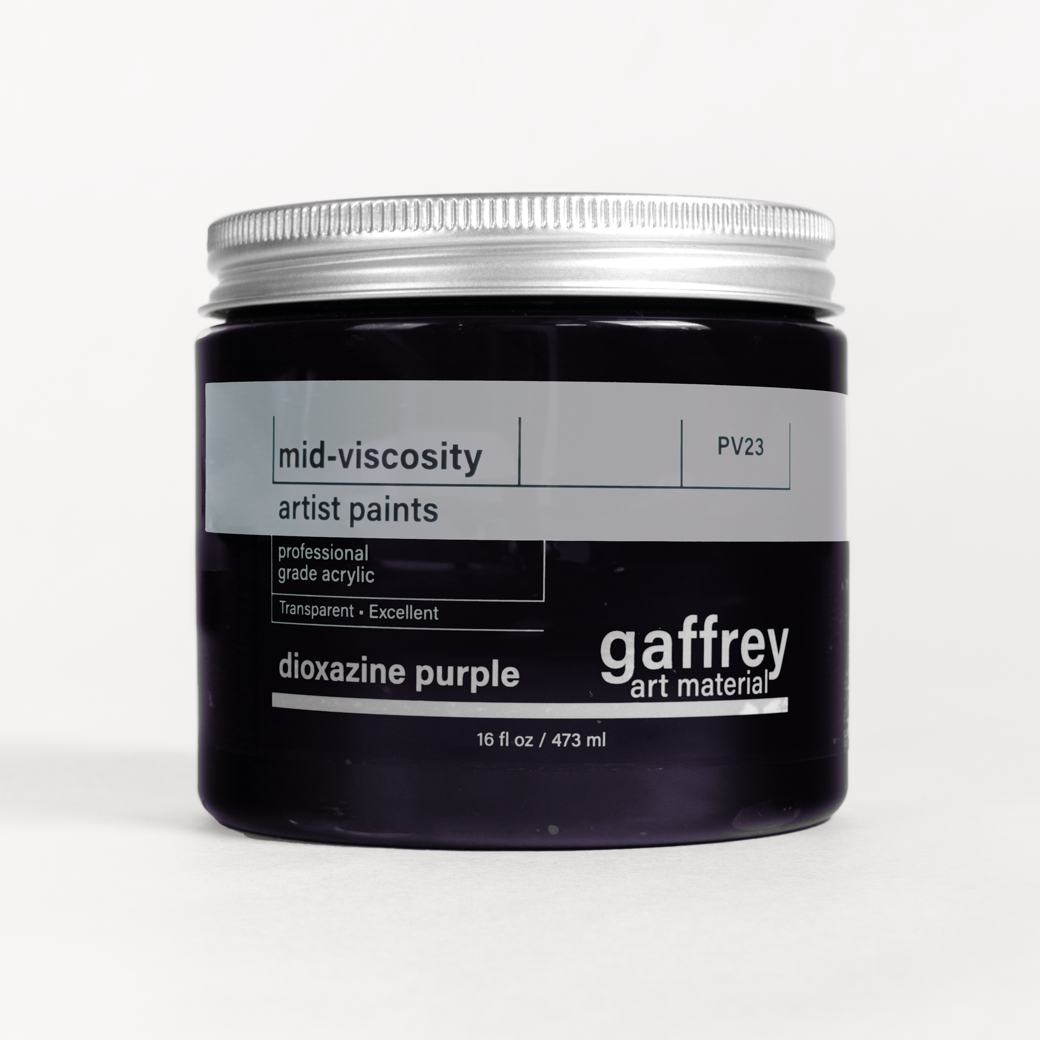 Acrylic Colors Clearance - 16 oz, Jars