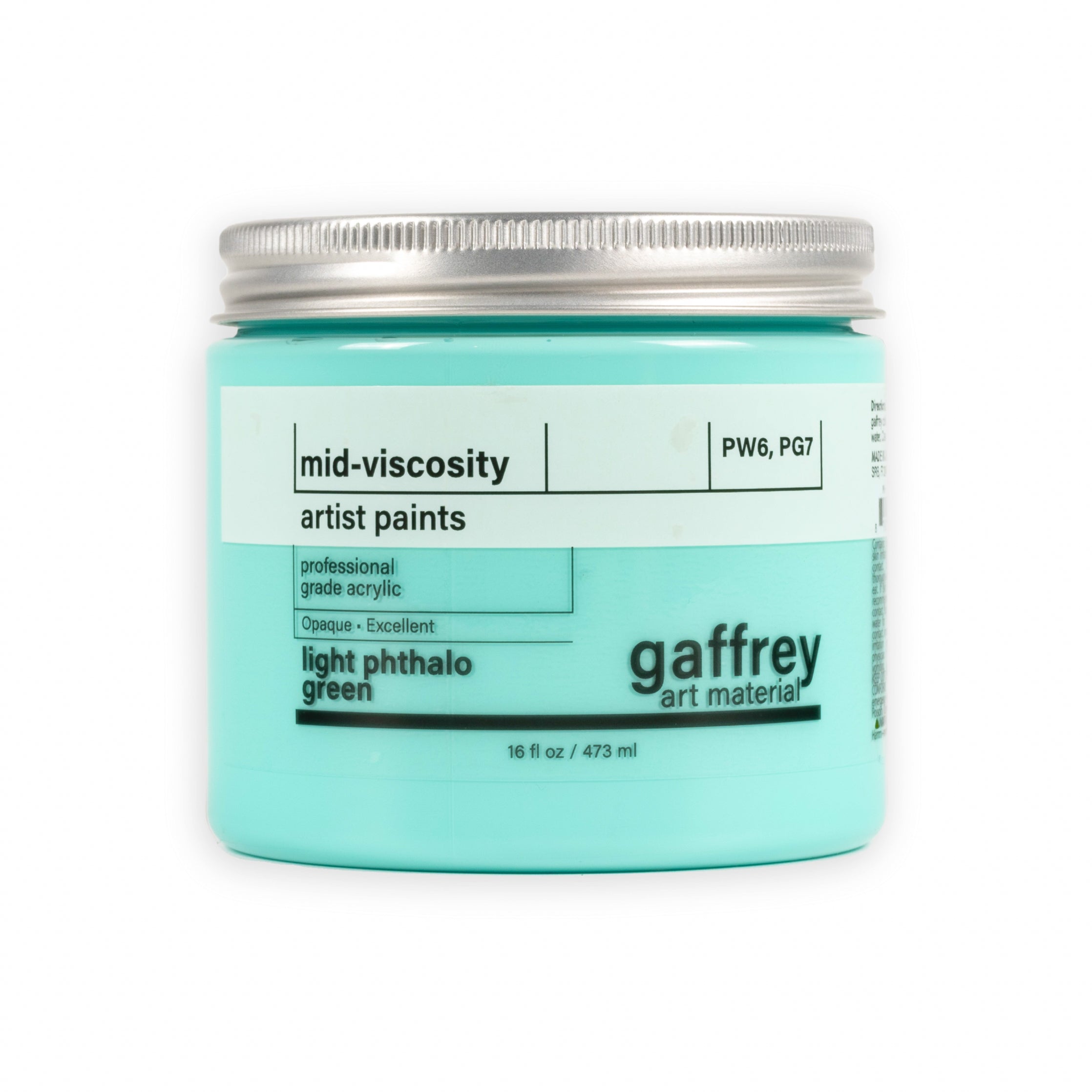 Acrylic Colors Clearance - 16 oz, Jars