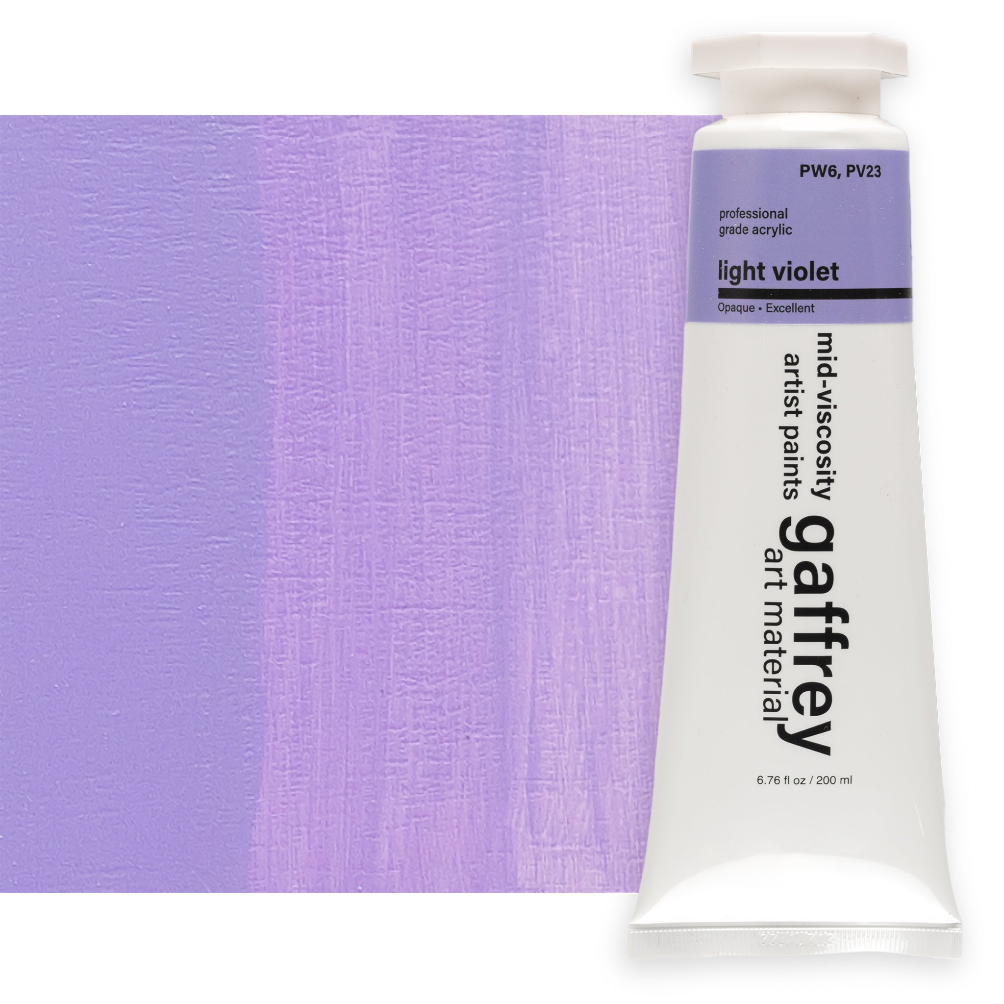 Light Violet Artist Acrylic Paint - Gaffrey Art Material