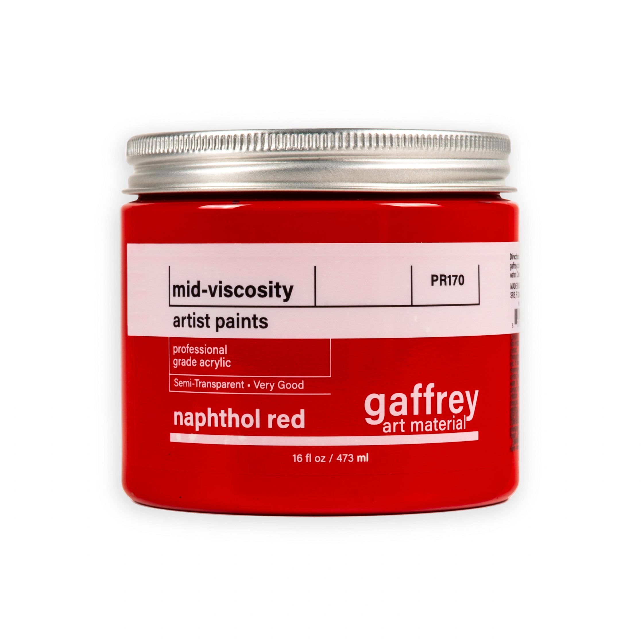 Acrylic Colors Clearance - 16 oz, Jars