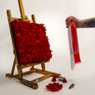 Naphthol Red Heavy Texture - Gaffrey Art Material