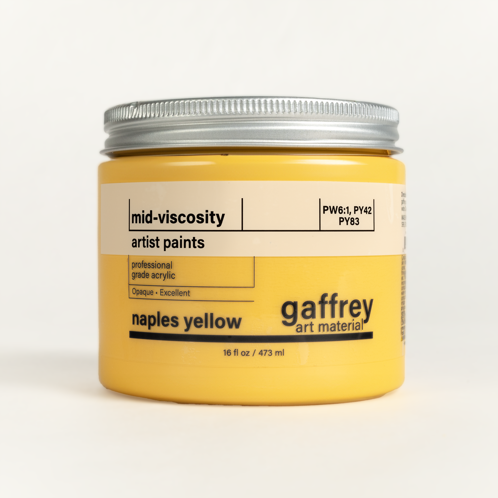 Acrylic Colors Clearance - 16 oz, Jars