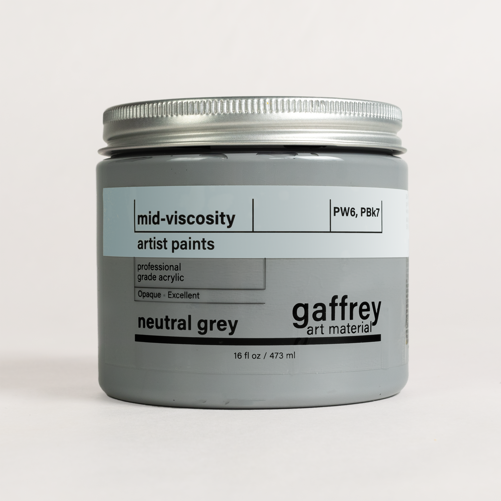 Acrylic Colors Clearance - 16 oz, Jars