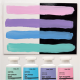 Pastel Acrylic Colors - 4 Pack