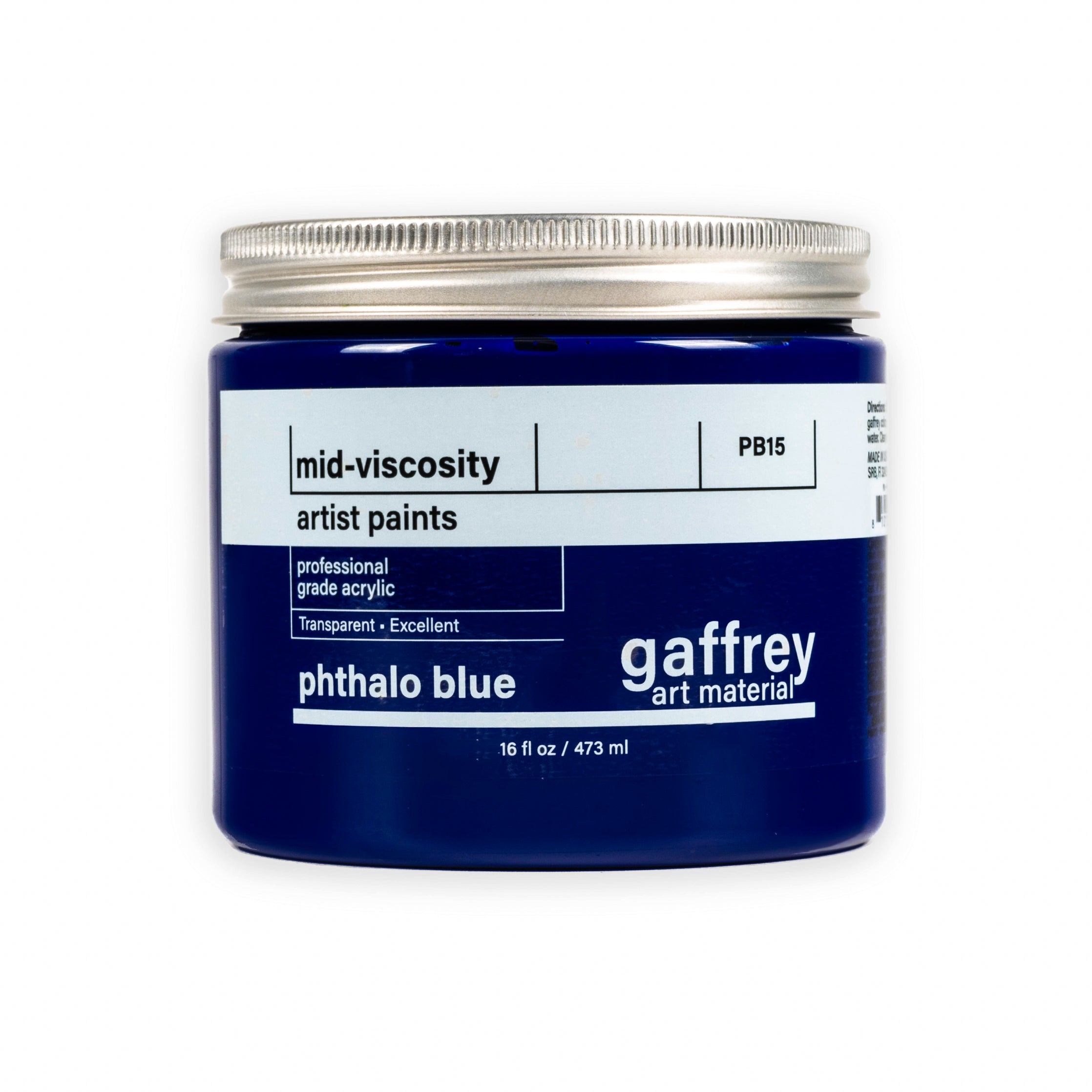 Acrylic Colors Clearance - 16 oz, Jars