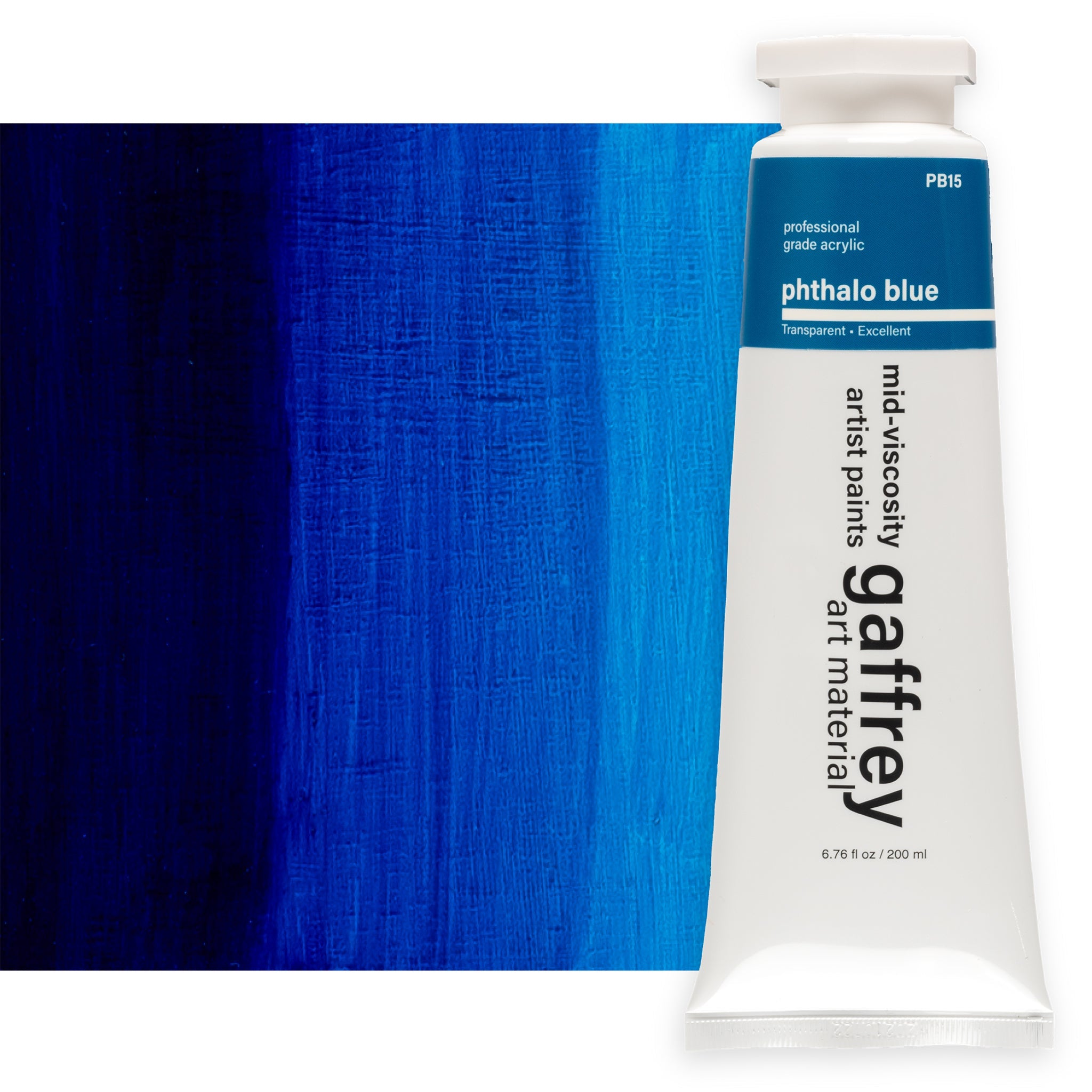 Phthalo Blue Artist Acrylic Paint Gaffrey Art Material