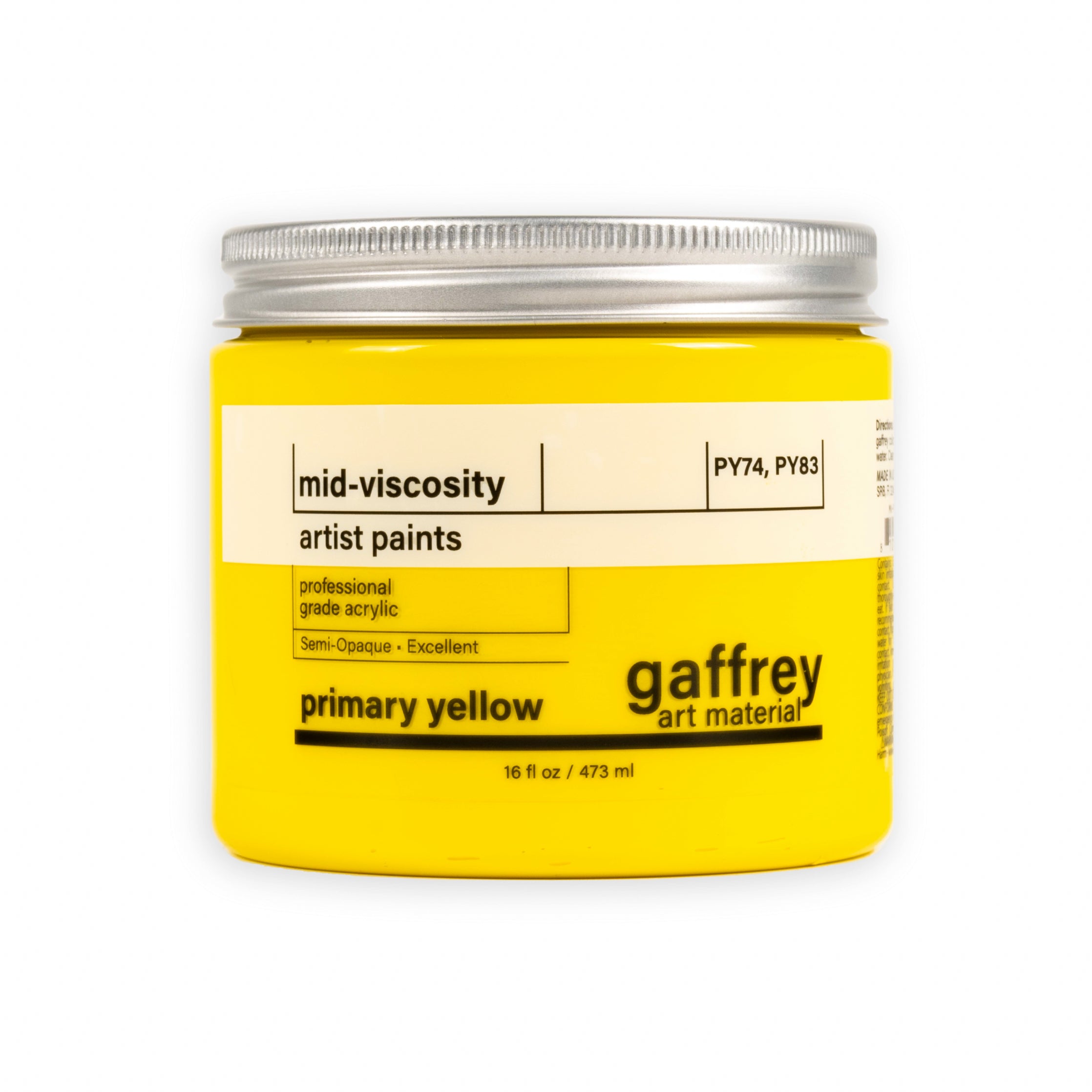 Acrylic Colors Clearance - 16 oz, Jars