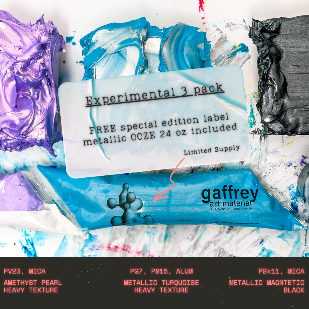 Experimental Metallic Heavy Textures | LIMITED RUN