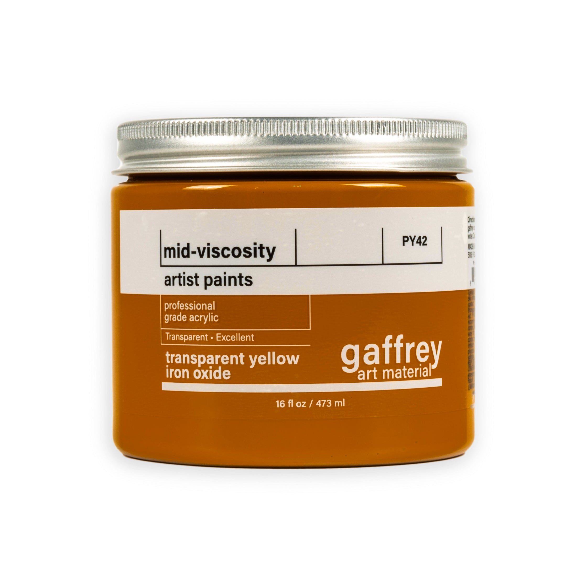 Acrylic Colors Clearance - 16 oz, Jars