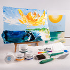 Seascape Heavy Impasto Acrylic Paint Kit by Justin Gaffrey - Gaffrey Art Material